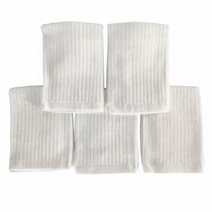 Cheapest Price 100% Cotton 16x19 32oz White Ribbed <b>Terry</b> Bar Mop <b>Towels</b> Heavy Duty Commercial Janitorial Wipers from Indian Mill - Product Image 5