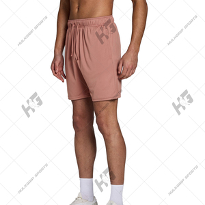 Shorts cargo en coton respirant pour hommes, avec cordon de serrage, ourlet brut déchiré, coupe ample et poches étendues – Vente en gros - Product Image 4