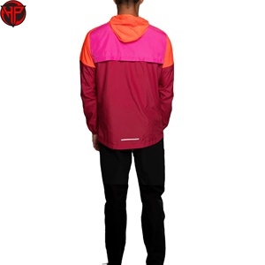 Chaqueta Cortavientos con Capucha para Invierno, Personalizable con Logotipo Frontal OEM, Proveedor Mayorista de Alta Calidad, Chaqueta de Nailon para Hombre - Product Image 2