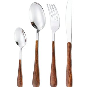 Juego de Cubiertos de Acero Inoxidable Estilo Antiguo con Mango Dorado Ornamentado, Cuchillo, Tenedor y Cuchara para Cena, Vajilla Vintage, Colección de Regalo para el Hogar - Product Image 2