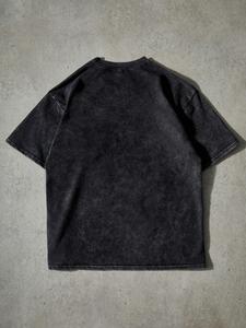 Camiseta de Algodón Oversize con Lavado Ácido OEM ODM, Estilo Vintage, Personalizable, de Moda - Product Image 2