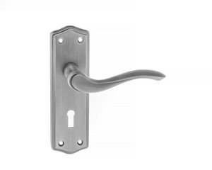 Cerradura de embutir metálica de uso comercial para puertas de oficina, sistema de cierre de alta seguridad, resistente y duradero. - Product Image 5