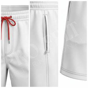 Shorts de sport légers personnalisés OEM ODM, unis, à séchage rapide, pour la gym, la course, les loisirs, avec taille élastique, pour l'entraînement - Product Image 4