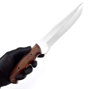 Nouveauté : Couteau de chasse en acier personnalisable à vendre – Taille sur mesure, matériau massif, manche de 5 pouces, lame de 10 pouces, longueur totale de 15 pouces - Product Image 1