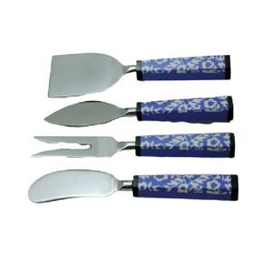 Juego de cubiertos de acero inoxidable con mango de junta de madera de resina, juego de tenedor de diseño elegante, juego de cubiertos de acero inoxidable de alta calidad - Product Image 6