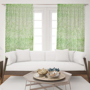 ผ้าม่านพิมพ์ลายดอกไม้แบบอินเดีย ผ้าฝ้ายตกแต่งหน้าต่าง ผ้าม่านทำมือสำหรับตกแต่งบ้าน ขายส่งและส่งออก - Product Image 1