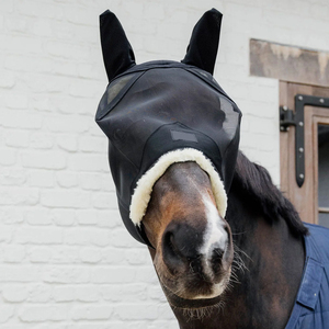 Horse <b>Fly</b> Breathable Face Hood Durable Lightweight Mesh with Full Coverage for Horses During Turnout Riding and Summer Outdoor - Product Image 3