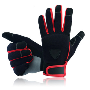Safety Work Gloves Heavy duty Hand Protection Mechanic Gardening <b>Builders</b> Cut - Product Image 3