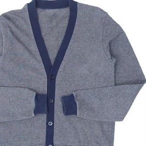 Unisex Vintage Style Casual <b>Cardigan</b> Sweater For Custom Embroidered Logo School Spirit Sports Winter Knitwear - Product Image 3