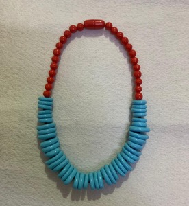 Collar de cuentas de resina de última moda, hecho en India, regalo para mujeres, collares para fiestas, de Afza Enterprises - Product Image 3