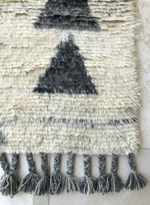 Hot Selling Moroccan Woolen Hand Knotted Luxury Area <b>Rug</b> Traditional Style High Pile <b>for</b> Home Camping Abstract Interior Design - Product Image 5