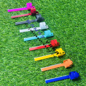 High Quality 9 Pcs Hair Shapers Finger Ring Thinning <b>Razor</b> <b>Set</b> with Adjustable Customize Color Stainless Steel Professional - Product Image 1
