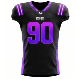 Uniforme de Fútbol Americano de Alta Tecnología con Gestión de Humedad 2.0, Conjunto de Ropa Deportiva Transpirable Sublimada para el Día del Partido - Product Image 1
