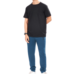 Shorts de pyjama pour hommes en coton, confortables, respirants, vêtements de nuit décontractés, fabricant OEM - Product Image 4