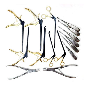 Bone Curettes Set 15PCS Premium Stainless Steel Manual Orthopedic Spine Surgical Instruments <b>Kit</b> Durable Reusable Precision Bone - Product Image 2