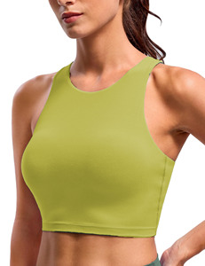 Hauts de yoga d'été pour femmes et jeunes filles – Débardeurs de sport décontractés et tendance pour le fitness – Tenue active confortable - Product Image 2
