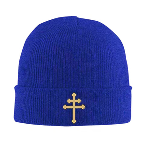 Gorro de Punto Negro de Alta Calidad de 8 Pulgadas, Personalizado con Bordado de Letras de la Francmasonería, Venta al por Mayor, Informal, para Pesca - Product Image 5