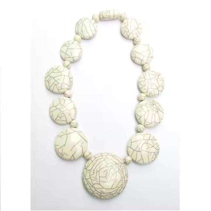 Collar de Cuentas de Resina con Forma de Bola Clásico, Nueva Tendencia de Moda para Fiestas, Joyería Elegante para Mujer - Product Image 1