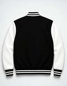 ZEDDISH CLOTHING Abrigo Varsity Premium de Invierno para Hombre, Mezcla de Lana, Moda Urbana, Prenda Exterior Informal, Cuello en V, Logotipo Personalizado en la Parte Delantera - Product Image 6