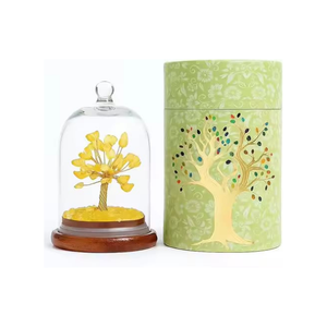 Árbol de Cristal de Citrino Hecho a Mano al por Mayor, Decoración de Prosperidad Feng Shui Reiki, Regalo - Product Image 1