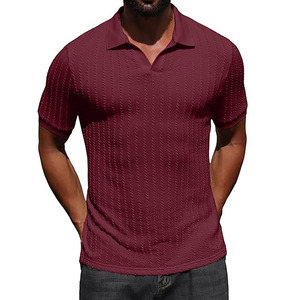 Polo Blanco para Hombre, Manga Corta, con Bolsillo en el Pecho, Casual, Liso, Tejido Transpirable, Logotipo Personalizado Disponible - Product Image 5