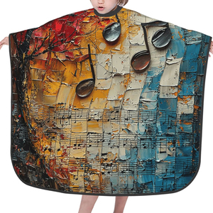 Cape de Barbier pour Enfants Motif Unique Tissu Imperméable Haute Qualité Fournisseur ODM en Gros 2026 - Product Image 4