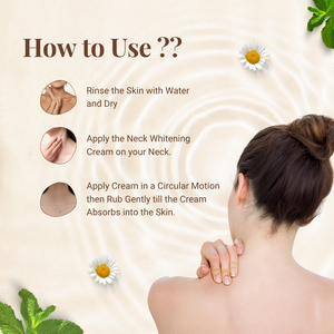 Crema Blanqueadora para el Cuello de Mujer - Uso Diario, Hidrata Intensamente y Aclara el Tono, Elimina la Piel Muerta, para Todo Tipo de Piel, Marca Privada - Product Image 1