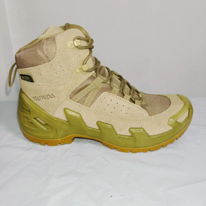 Men's Black Tactical <b>Hiking</b> <b>Boots</b> Synthetic Upper Rubber Outsole Waterproof Breathable Anti-Slip All Season Outdoor - Product Image 6