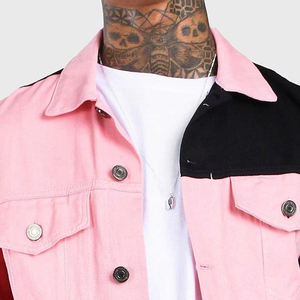 Men's New Fashionable Outwear Jeans Jackets Comfortable Stylish Men Denim Jackets High Quality Cotton Jackets Custom Logo Print - Product Image 5