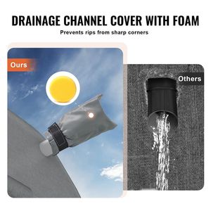 Funda para Autocaravana Clase C de 29-32 pies, Impermeable, Resistente al Viento, Antidesgarros, de Tela Oxford, Accesorios Exteriores para RV - Product Image 6