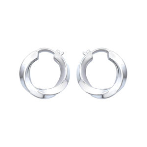 Luxury Handmade Ethnic Sterling Silver Hoop <b>Earrings</b> Bohemian Style Lightweight Fashion Accessory Perfect Women's Gift - Product Image 3