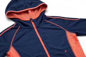 Ensemble de survêtement imperméable à capuche 2 pièces pour femme, veste zippée unie et pantalon de jogging respirant, tenue sportive - Product Image 3