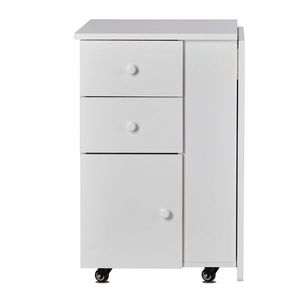 Foldable <b>Manicure</b> <b>Table</b> for Beauty Salon Electric Dust Collector with Lockable Wheels and Wrist Cushion Drawers Cabinet - Product Image 4
