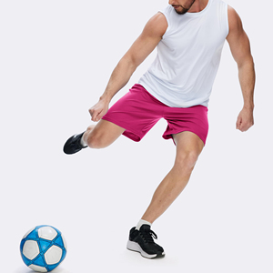 Pantalones cortos deportivos para hombre sin bolsillos, de secado rápido, para correr, entrenamiento, campamento, fitness, práctica y rutinas activas - Product Image 2