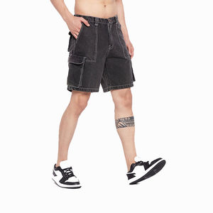 Pantalones Cortos de Mezclilla para Hombre de Alta Calidad con Logotipo Personalizado, Transpirables, Holgados, para Verano - Product Image 2