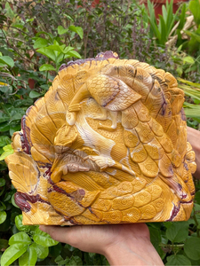 Estatua de Ganesha de Jaspe Mookaite Natural Tallada a Mano, Rara, para Feng Shui, 9x9 Pulgadas, Decoración del Hogar, Proveedor Mayorista OEM ODM - Product Image 5