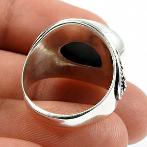 Hot Sale Retro Style Oval Cut <b>Turquoise</b> Gemstone <b>Ring</b> Handmade Bohemian Jewelry Comes With Solid 925 Sterling Silver Stamped - Product Image 3