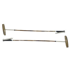 Meilleur mallet de polo avec une poignée en bambou robuste et un corps en bois massif, conçu pour des coups contrôlés, des séances d'entraînement et des matchs. - Product Image 1