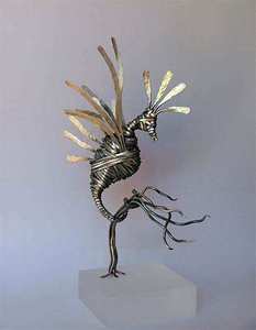 Excellent Quality <b>Decorative</b> Metal Animal Sculpture with Artistic Finish for Garden Home Office <b>Decor</b> Display Available For Sale - Product Image 1