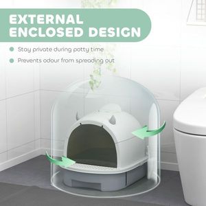 Mèo Hộp bao vây phụ kiện để giữ cho không gian của con mèo của bạn gọn gàng và ngăn nắp - Product Image 2