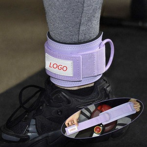 Menottes de poignet en nylon avec anneaux métalliques pour l'exercice, équipement de fitness portable, plusieurs couleurs disponibles - Product Image 4