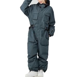 Traje de Esquí de Invierno Impermeable y Cortavientos de Alta Calidad con Cremallera, Capucha Estampada, Calefacción y Transpirable para Snowboard y Esquí - Product Image 6