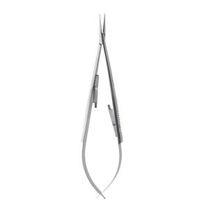 Tijeras Quirúrgicas de Acero Inoxidable para Córnea con Puntas Curvas y Ciegas - Product Image 1