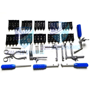 Ensemble de rétracteurs cervicaux manuels en acier inoxydable, instrument chirurgical orthopédique pour colonne vertébrale, certifié CE dmd - Product Image 6
