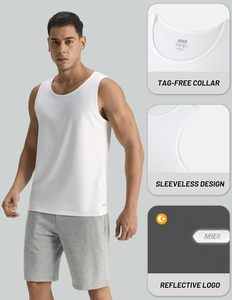 Débardeur de sport pour homme en Spandex/Coton écologique, séchage rapide, sans manches, extensible, respirant, pour la gym et les loisirs - Product Image 3