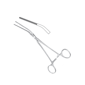 เครื่องมือผ่าตัดหัวใจและหลอดเลือดคุณภาพสูง ขนาด 5.5 ซม. แบบโค้ง  ชนิด Atraumatic Bulldog Clamp ทำจากสแตนเลส ได้รับมาตรฐาน CE รองรับ OEM - Product Image 6