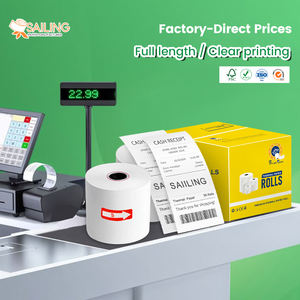 กระดาษม้วนความร้อน POS ขนาด 56×13 มม. 57 มม.×13 ม. 57 มม. x 12.8 ม. 48 แกรม สำหรับเครื่อง POS และ ATM - Product Image 5