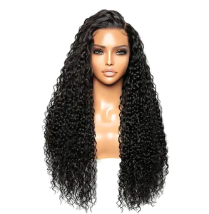 Perruque Blonde Bouclée Spirale de Haute Qualité avec Dentelle HD, Pré-Pluckée, Ligne de Cheveux Naturelle, Cheveux Humains Vierges Bruts - Product Image 3