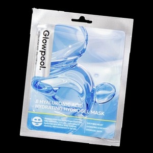 Masque visage à l'acide hyaluronique GLOWPOOL, K-Beauty coréen, masque hydrogel hydratant Glowful 8 à l'acide hyaluronique - Product Image 5