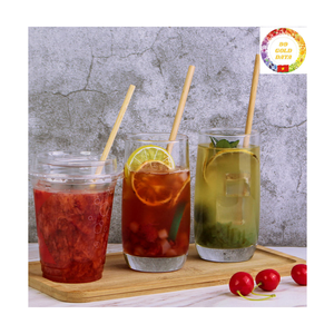 Bamboo Straws | Sustainable Organic <b>Drinking</b> Straws 8x200mm Reusable Wholesale Supplier - Product Image 2